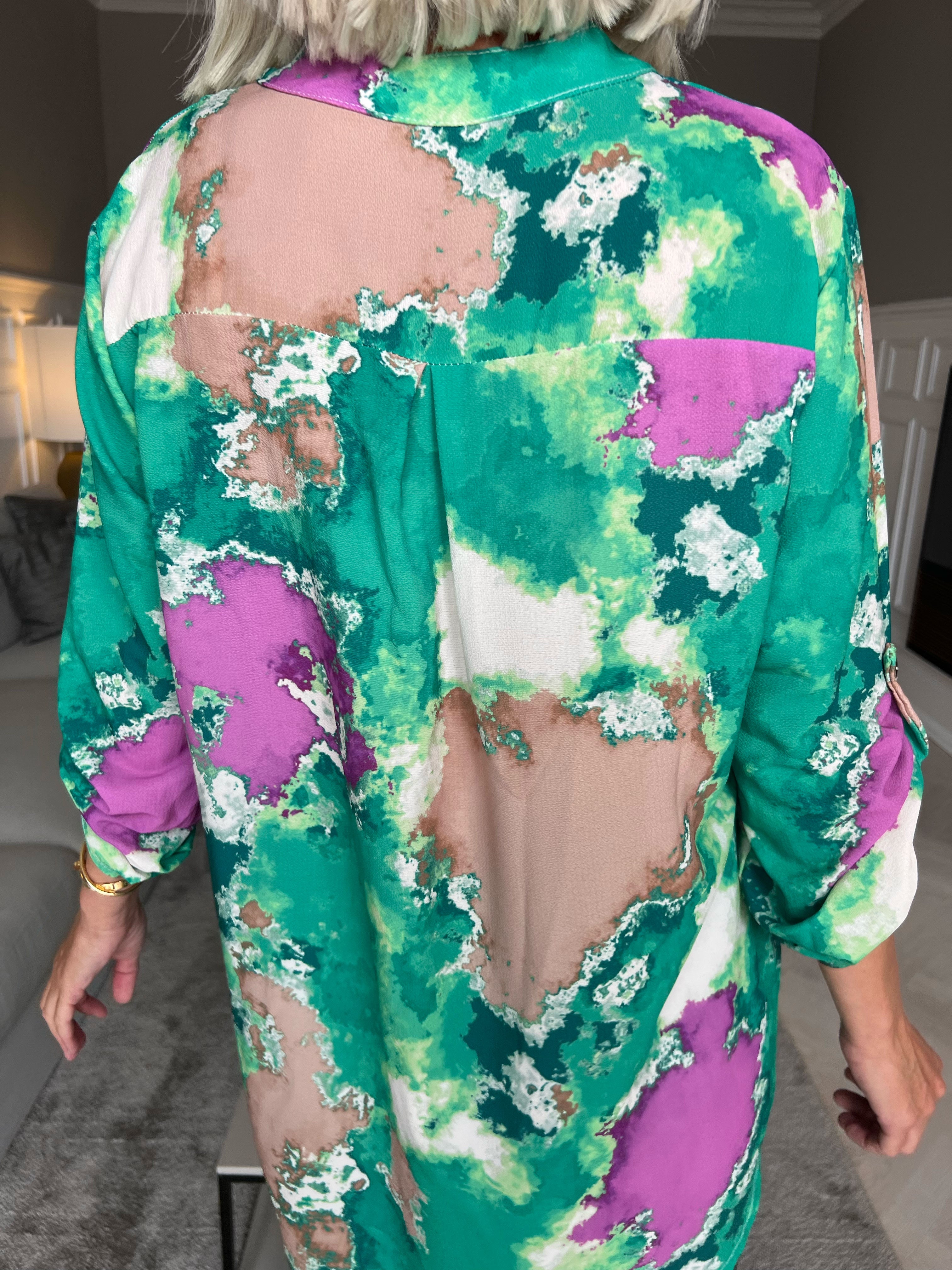 Vanesa Batik - Tunika i batik print